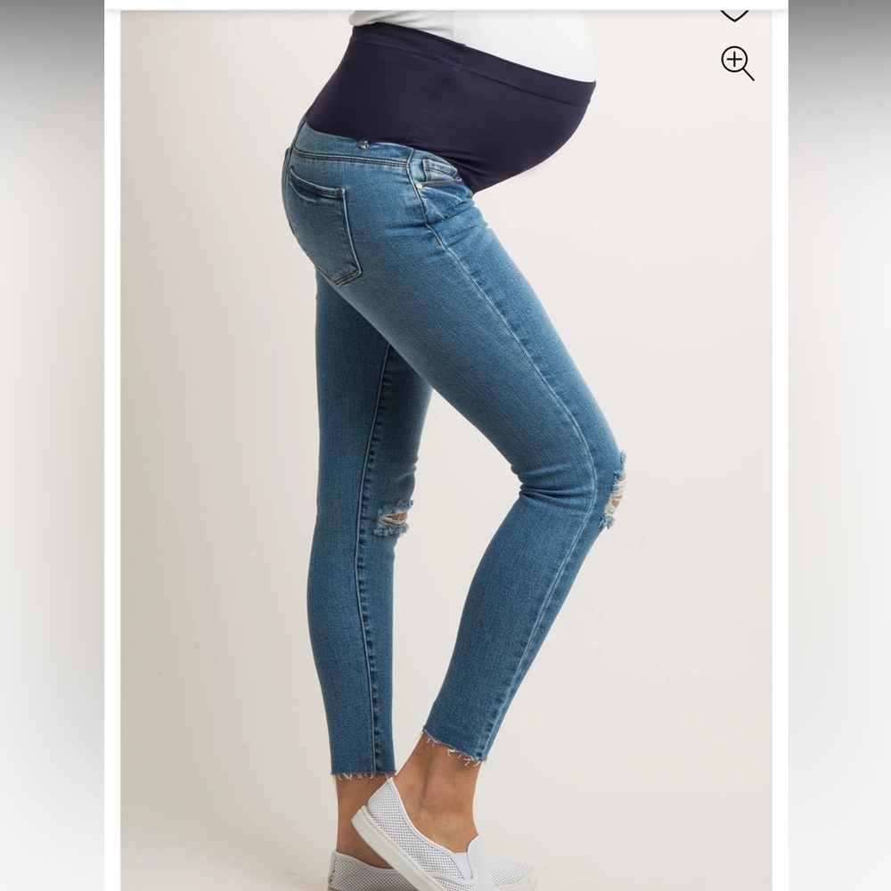 Pink Blush maternity jeans